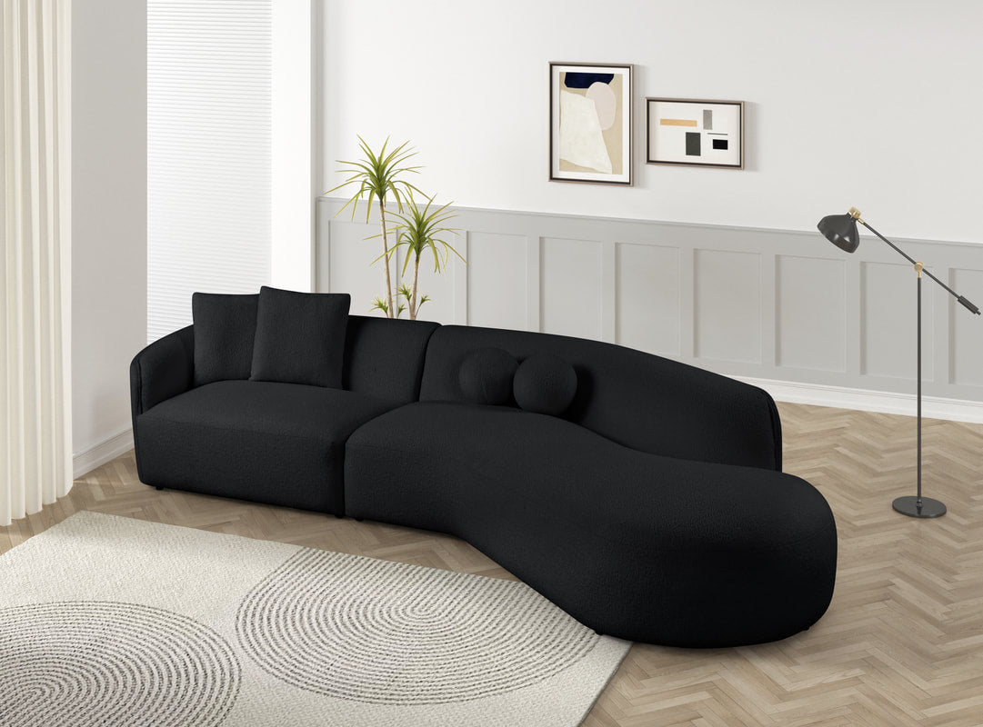 MIA Black Sectional **ON SALE**