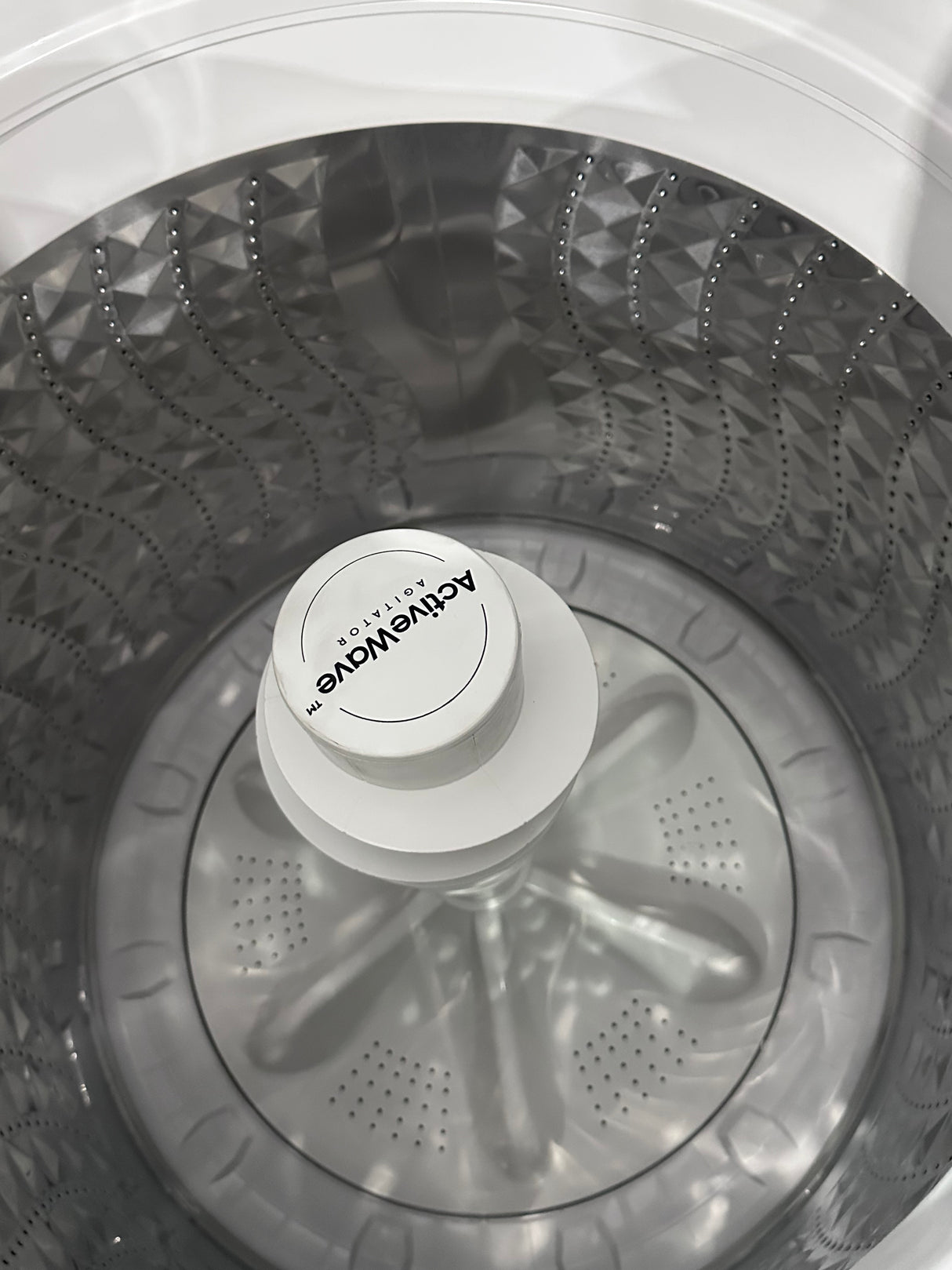 4.4 cu. ft. Top Load Washer with Agitator and Vibration Reduction in White ( Electric Dryer