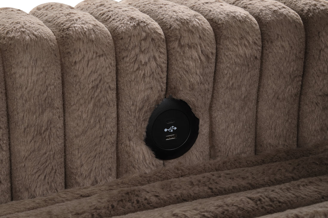 Forever Mocha Sectional With Pull-Out Bed **NEW ARRIVAL**