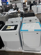 4.4 cu. ft. Top Load Washer with Agitator and Vibration Reduction in White ( Electric Dryer