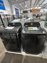 5.4 cu.ft. Extra-Large Capacity Smart Top Load Washer with ActiveWave Agitator and Super Speed Wash in Brushed Black