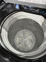5.4 cu.ft. Extra-Large Capacity Smart Top Load Washer with ActiveWave Agitator and Super Speed Wash in Brushed Black