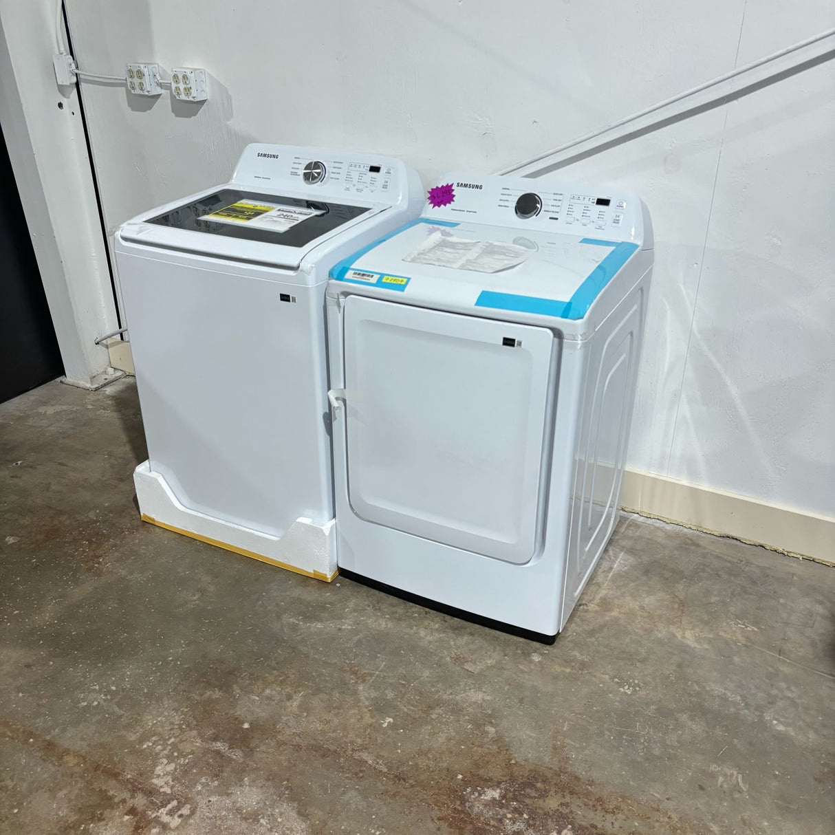 Samsung Washer and Dryer