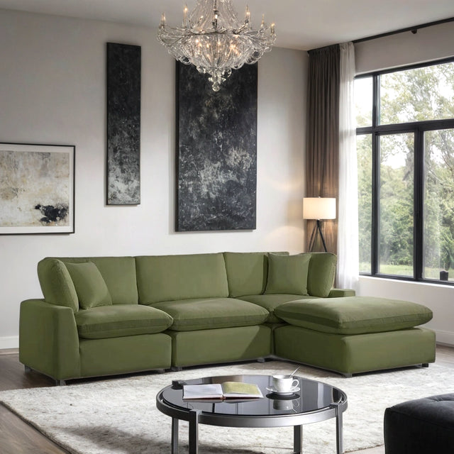 SKY Velvet Modular Sectional