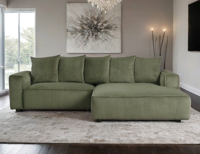 Romeo Olive Sectional